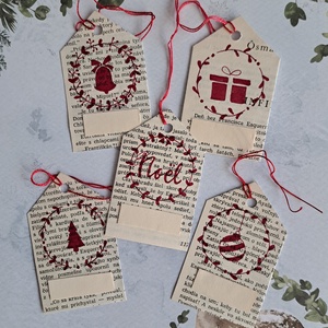 Karácsonyi ajándékkísérő  - Meska.hu