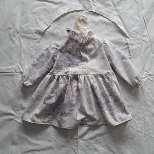 Virágmintás kisruha - 1 éves kislányoknak - ruha & divat - babaruha & gyerekruha - ruha - Meska.hu