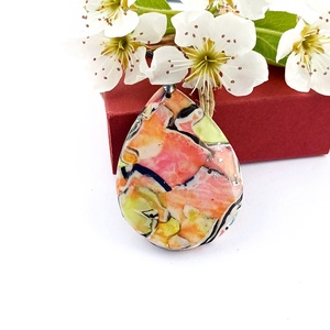 Vidám, színes nyaklánc - Meska.hu