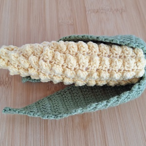 Horgolt kukorica, Otthon & Életmód, Konyhafelszerelés, tálalás, Konyhai dekoráció, Konyhai dísz, Horgolás, MESKA