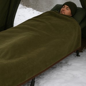  Horgász duplarétegű Flanel Fleece takaró hordozóval 145x200 - otthon & életmód - lakástextil - felnőtt takaró, pléd - Meska.hu