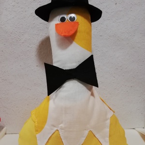 Húsvéti tyúk  kacsa, Otthon & Életmód, Dekoráció, Asztal és polc dekoráció, Asztaldísz, Varrás, MESKA