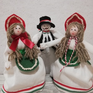 Magyaros baba , Otthon & Lakás, Dekoráció, Dísztárgy, Varrás, Meska
