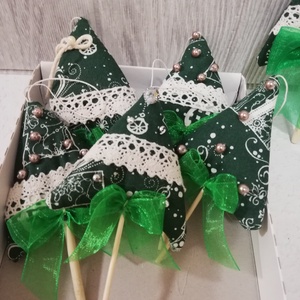 Karácsonyfára akasztható díszek  - otthon & életmód - dekoráció - ajtó- és ablak dekoráció - ablakdísz - Meska.hu