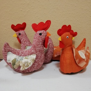 Textil dekoráció tyúk  - otthon & életmód - dekoráció - dísztárgy - Meska.hu