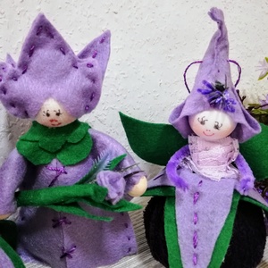 Levendula manó 1, Otthon & Életmód, Dekoráció, Asztal és polc dekoráció, Asztaldísz, Baba-és bábkészítés, MESKA