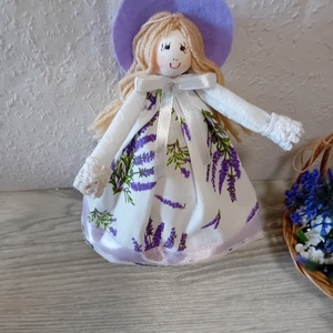 Levendula baba illatosított  - otthon & életmód - dekoráció - dísztárgy - Meska.hu