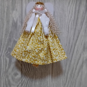 Karácsonyfa dísz angyalka - karácsony - karácsonyi lakásdekoráció - karácsonyfadíszek - Meska.hu