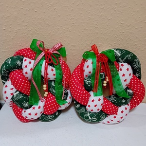 Karácsonyi koszorú - karácsony - karácsonyi lakásdekoráció - karácsonyi ajtódíszek - Meska.hu