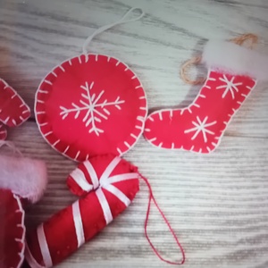 Karácsonyi díszek - karácsony - karácsonyi lakásdekoráció - karácsonyfadíszek - Meska.hu