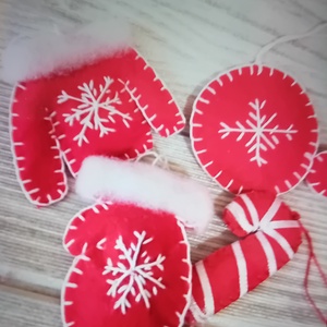Karácsonyi díszek - karácsony - karácsonyi lakásdekoráció - karácsonyfadíszek - Meska.hu