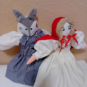 Piroska és a farkas baba, Játék & Sport, Baba & babaház, Baba, Baba-és bábkészítés, MESKA