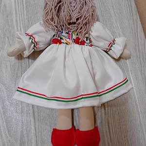 Magyaros ruhás baba - játék & sport - baba & babaház - baba - Meska.hu