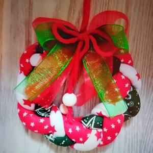 Karácsonyi koszorú - karácsony - karácsonyi lakásdekoráció - karácsonyi ajtódíszek - Meska.hu