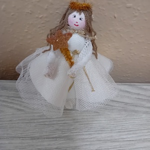 Karácsonyi angyalka angyal - otthon & életmód - dekoráció - ajtó- és ablak dekoráció - ajtódísz & kopogtató - Meska.hu