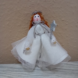 Karácsonyi angyalka angyal - otthon & életmód - dekoráció - ajtó- és ablak dekoráció - ajtódísz & kopogtató - Meska.hu