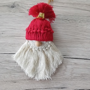  karácsonyfadísz manó, Otthon & Életmód, Dekoráció, Fali és függő dekoráció, Függődísz, Varrás, MESKA