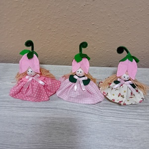 Rózsaszín tavasz manó - otthon & életmód - dekoráció - asztal és polc dekoráció - asztaldísz - Meska.hu