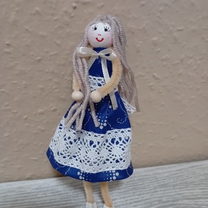 Kékfestő baba - otthon & életmód - dekoráció - dísztárgy - Meska.hu