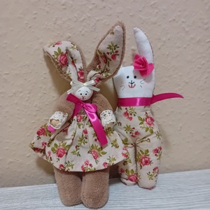 Húsvéti nyuszik - otthon & életmód - dekoráció - fali és függő dekoráció - függődísz - Meska.hu