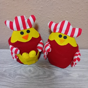 Húsvéti tyúkok - otthon & életmód - dekoráció - asztal és polc dekoráció - asztaldísz - Meska.hu