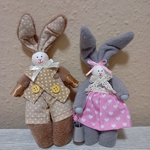 2 db nyuszi - otthon & életmód - dekoráció - fali és függő dekoráció - függődísz - Meska.hu