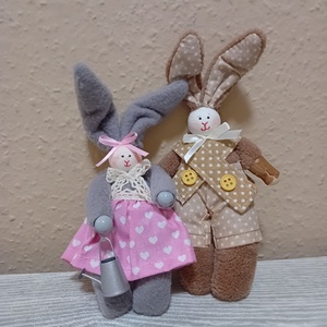 2 db nyuszi - otthon & életmód - dekoráció - fali és függő dekoráció - függődísz - Meska.hu