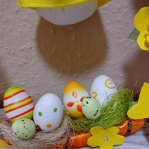 Húsvéti ajtókopogtató  - ünnepi díszek, dekorációk - húsvéti díszek és dekorációk - húsvéti ajtódísz, kopogtató - Meska.hu