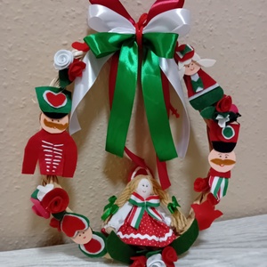 Magyaros ajtókopogtató  - ünnepi díszek, dekorációk - húsvéti díszek és dekorációk - húsvéti ajtódísz, kopogtató - Meska.hu