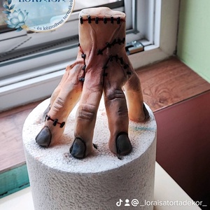 Iz wednesday cukorfigura , Otthon & Életmód, Konyhafelszerelés, tálalás, Sütés, főzés, Sütidísz, Mindenmás, MESKA