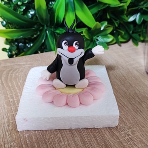 Kis vakond  cukorfigura , tortadekor 9 cm magas , Otthon & Életmód, Konyhafelszerelés, tálalás, Sütés, főzés, Sütidísz, Mindenmás, MESKA