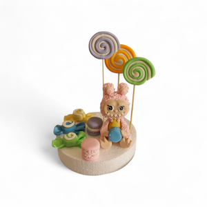 Labubu , nyalóka, cukorkák cukormassza cukorfigura - Meska.hu