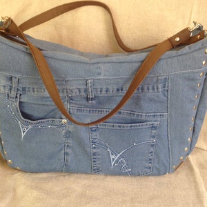 Szegecses farmer táska -  - Meska.hu