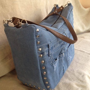 Szegecses farmer táska -  - Meska.hu