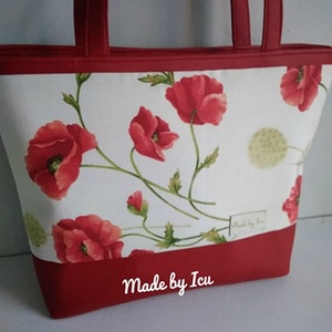 Pipacsos táska - Meska.hu