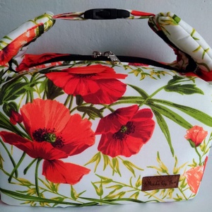 Pipacsos uzsonnás táska - Meska.hu