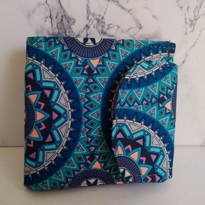 XS méretű mandalás pénztárca - Meska.hu