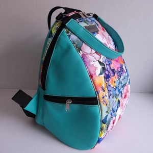 Piroska hátizsák akvarell virágok - Meska.hu