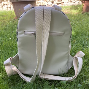 Piroska hátizsák Műbőr, kockás - pakolható nőies csajos praktikus  - táska & tok - hátizsák - hátizsák - Meska.hu