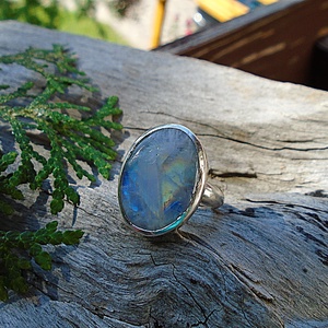 Ezüst Gyűrű Ag925/1000 Holdkő - ékszer - gyűrű - statement gyűrű - Meska.hu Ezüst Gyűrű Ag925/1000 Holdkő - ékszer - gyűrű - statement gyűrű - Meska.hu