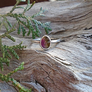 Ezüst Gyűrű Ag925/1000 Turmalín , Ékszer, Gyűrű, Statement gyűrű, Ékszerkészítés, Ötvös, MESKA