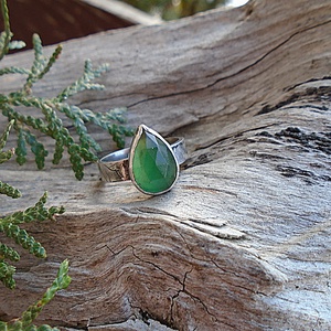 Ezüst Gyűrű Ag925/1000 Szerpentín, Ékszer, Gyűrű, Statement gyűrű, Ékszerkészítés, Ötvös, MESKA