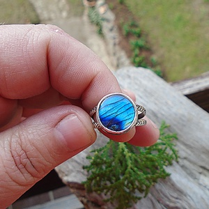 Ezüst Gyűrű Ag925/1000 Labradorit - ékszer - gyűrű - statement gyűrű - Meska.hu