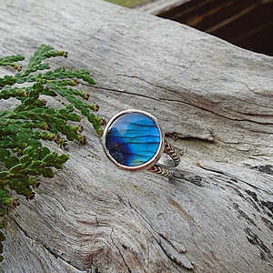 Ezüst Gyűrű Ag925/1000 Labradorit, Ékszer, Gyűrű, Statement gyűrű, Ékszerkészítés, Ötvös, MESKA
