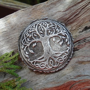 Ón bross - Életfa  - ékszer - kitűző és bross - Meska.hu