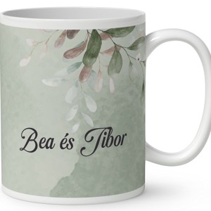 Névvel kérhető - Gyengéd szerelem mintás bögre - otthon & életmód - konyhafelszerelés, tálalás - tálalás - bögre & csésze - Meska.hu