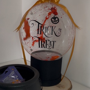 Halloween-i Ballon felnőtteknek - Pukkasztós véres, Otthon & Életmód, Dekoráció, Halloween, Halloweeni dekoráció, Mindenmás, MESKA
