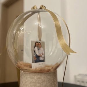 Szülőköszöntő Apának / Apák napjára / Születésnapra - egyedi fotós-feliratos Ballon - esküvő - emlék & ajándék - szülőköszöntő ajándék - Meska.hu