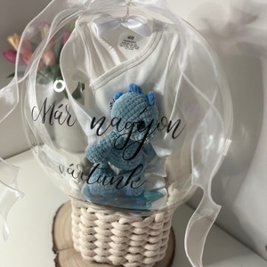 Baba ajándék - Babaköszöntő / Babaváró  Ballon  - játék & sport - babalátogató ajándékcsomag - Meska.hu