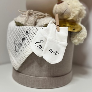 Babó Ballon (babaköszöntő ballon-box) + kiegészítőkkel rendelhető - baba - mama - babalátogató ajándékcsomag - Meska.hu